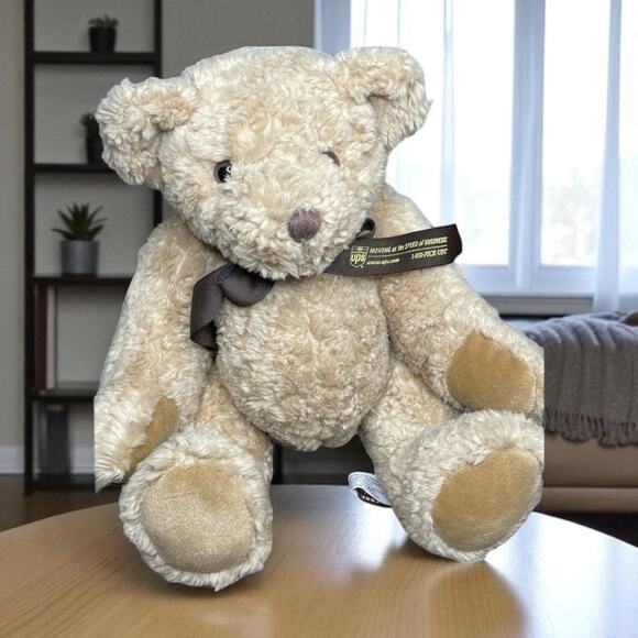 Cliff UPS Teddy Bear Plush Stuffed Animal Nursery Decor Shower Gift 10” - Picture 13 of 13